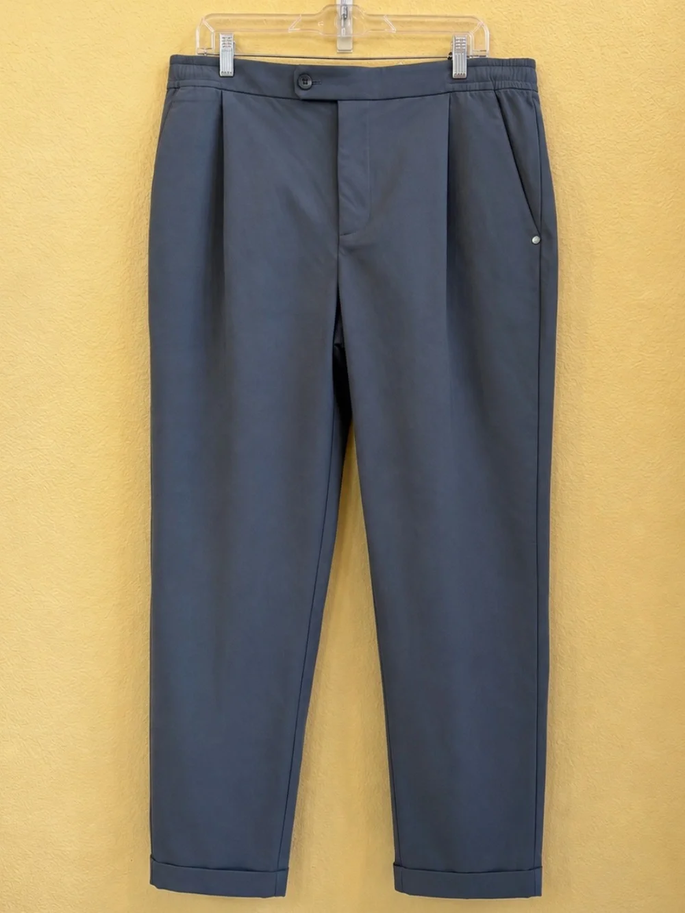 Vuori Cascade Elastic Waist Trouser Pants Gray Men’s 34 Style V465 Like New!